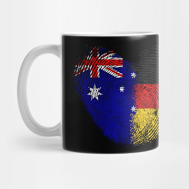 Australia Fingerprint for German-Australians by c1337s